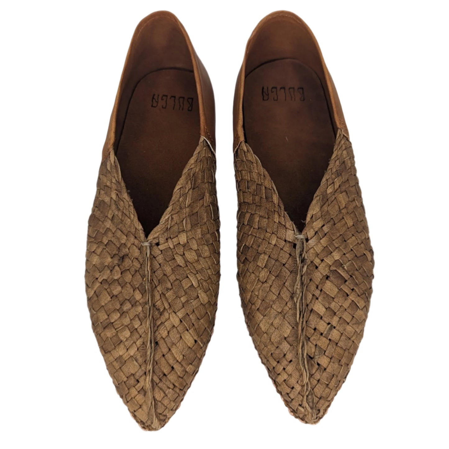 Shalateen shoes handmade leather hand-braided natural-leather